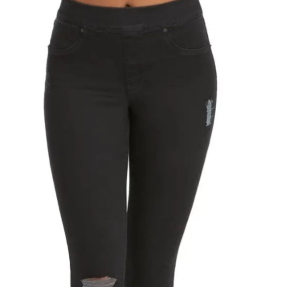 SPANX Vintage Distressed Skinny Jeans - Picture 2 of 9